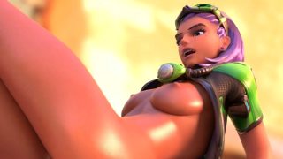 Overwatch Animated Sweet Sombra Gets Nice Pounding Behind