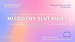 Misogyny Slut Rules [Erotic Audio for Men] [Misogyny]