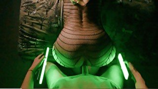 Cat-woman mysterious fuck! POV 4K!