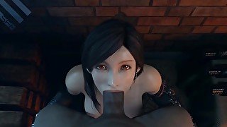 Tifa POV BBC Blowjob