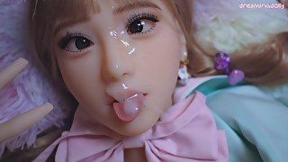 fucking my cute doll and facial cum 06 tr