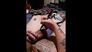 Wife Drawing on my dick