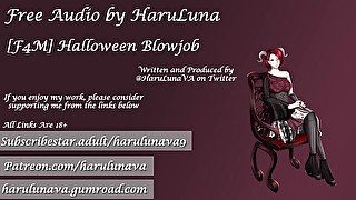 18+ Audio - Halloween Blowjob by @HaruLunaVA on Twitter