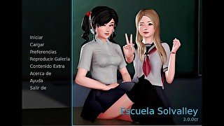 Comienza la aventura  Escuela Solvalley Cap 1  Gameplay de MrCockSan