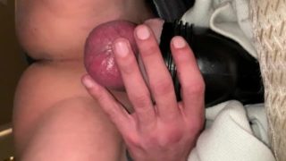 Big Balls Slapping Fleshlight Fuck