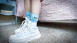 Blue Chucks Strip Teaser