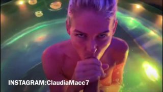 Thomas J in wellness cumshot pussy Claudia Macc