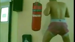 S Gets Fucked By Boxer During Training