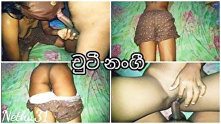 චුටී නංගීගේ රෝස හුත්තට බඩු යන්න ගැහුවා 💦 rose pussy hardfuck creampie Srilankan homemade couple