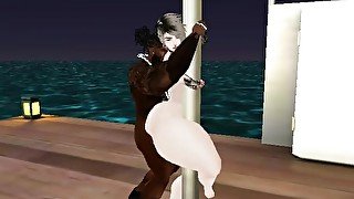 femboy slut twerking his bubble ass before get fucked by bbc 6 - IMVU