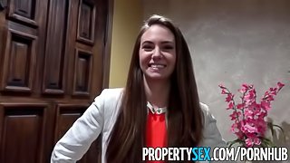 PropertySex - Real estate agent fucks film producer client