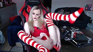 ItsZoeStarr - Anal Fucking and Sucking Dildos