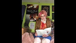 Sayori reads you Doki Doki poems to help you relax after you finish