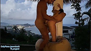 Vacation View Suck & Fuck With Cum In Mouth With Hot Babe