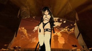 GOLDEN LAP DANCE STRIPTEASE AT SUNSET (POV VRCHAT)