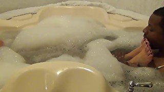 Milf Enjoys Spa Tub Fun with Her BBC Lover