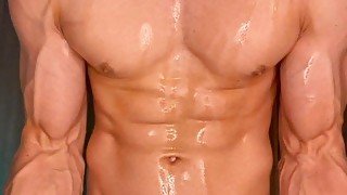 hot body oiled hot guy make you cum