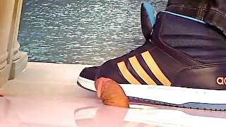 Cbt Stomping dick by adidas sneaker