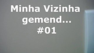 neighbor moaning - vizinha gemendo 01 - #love #sexy #asmr