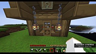 How To Open A Door In Minecraft