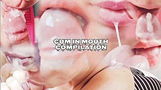 Best Compilation of Cumshots in the Mouth of Stepdaughter Aby Loved - Close Up