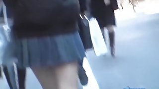 Public sharking video shows a delicious Japanese chick