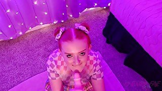 Deep Throating For Step daddy - Sex Movies Featuring Cherryfae