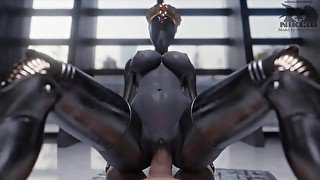 Robo Slut Riding A Big Dick