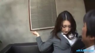 Busty japanese office lady