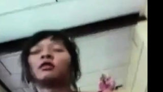 Thai teen ride her boyfriend