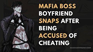 MAFIA BOSS BOYFRIEND SNAPS AFTER ALMOST LOSING HIS LIFE PROTECTING YOU [Argument] [Regret] [ASMR]