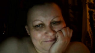 Hot Russian mature mom Maria play on skype