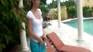 Poolboy does her with his big cock