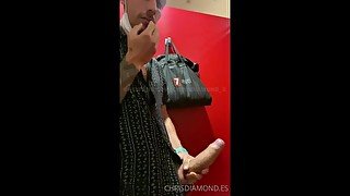 I jerk off while shopping in a fitting room, Chris Diamond