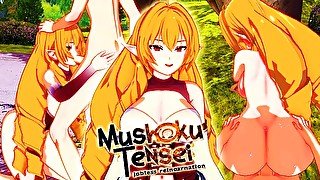 Mushoku Tensei Jobless Reincarnation: Elinalise Dragonroad Hentai 3d Uncensored