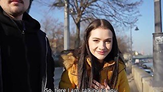 Skinny girl shows her wilder side in a freakier fuck vid