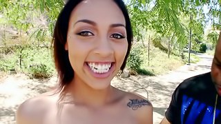 Horny Chick Cherry Banged By BBC