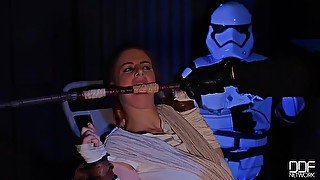 Stella Cox star wars xxx parody