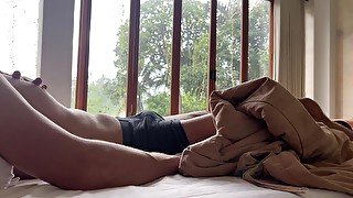 Hot Guy Sensually Touching Himself and His Perfect Dick (Heavy Breathing) - 4k