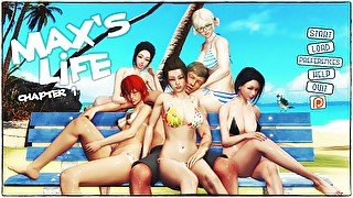 Max's Life Cap 1 - La Lenceria De Mi Madrastra Y Un Masaje En Los Pies