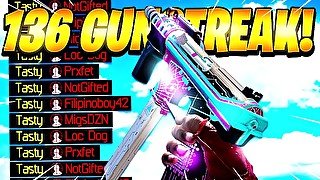 Cold War - SOLO 136 GUNSTREAK w/ TEC-9! (Black Ops Cold War HIGH Gunstreak)