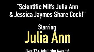 Milf Researches Julia Ann & Jessica Jaymes Suck A Big Cock!