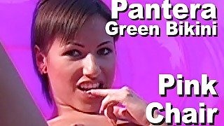 Pantera Green Bikini Pink Chair Violet Vibrator Collector Scene