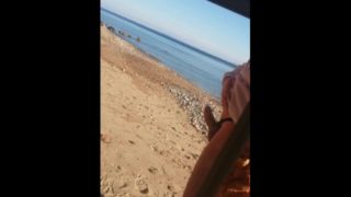 Public Masturbation at the Beach