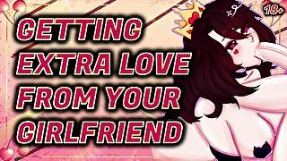 Lewd ASMR Girlfriend gives you some EXTRA Love 【F4M】