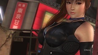 Dead Or Alive - Boobs Jiggle - Kasumi Black Warrior