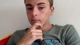 French Cute Boy With Big Hairy Ass Nice Cock On Cam