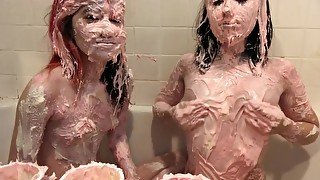 Daphne Dare and Alaska Zade Play With Frosting