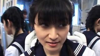 Teen Kazuha Mizumori loves masturbating at school