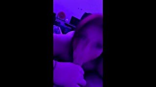 BBW Red Headed Teen Sucks dick Until CumShot